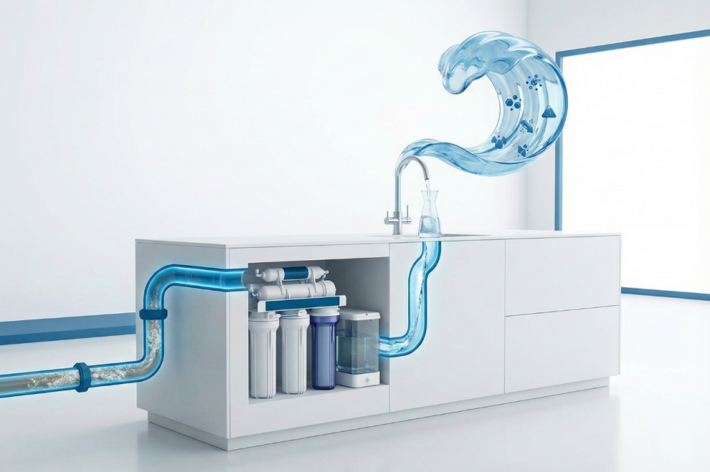 دليلك الشامل لاختيار أجهزة تحلية المياه المنزلية المناسبة لملوحة الميا