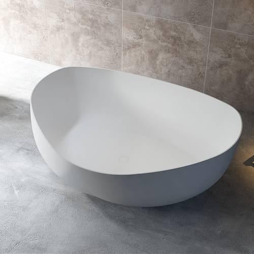 بانيو ديكور ابيض فيركو مقاس VERCO 180X130 cm