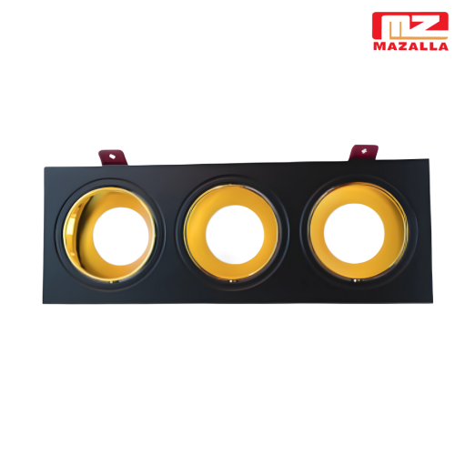 فريم مانع للتوهج 3 انش أبيض-أسود مطفي