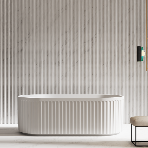 بانيو ديكور ابيض فيركو مقاس VERCO 170X80 cm