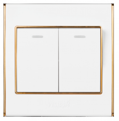 مفتاح دركسون 2WAY مزدوج ذهبي/لؤلؤي 7*7 v3