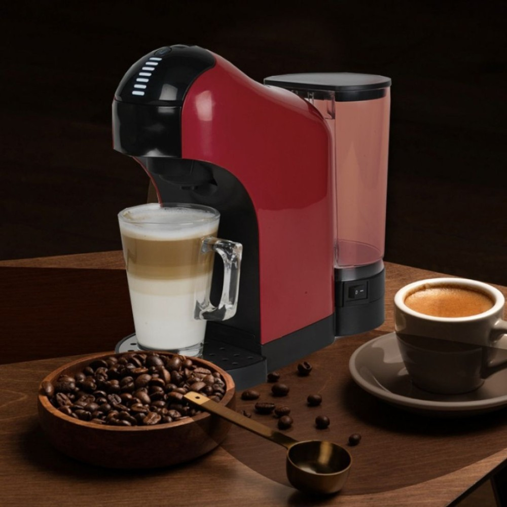 صانعه قهوه 3*1 GVC PRO احمر اسود GVCM -1904