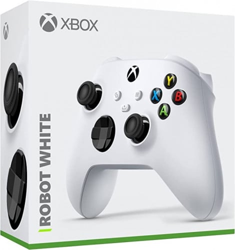 وحدة تحكم لاسلكية Xbox من مايكروسوفت - روبوت وايت