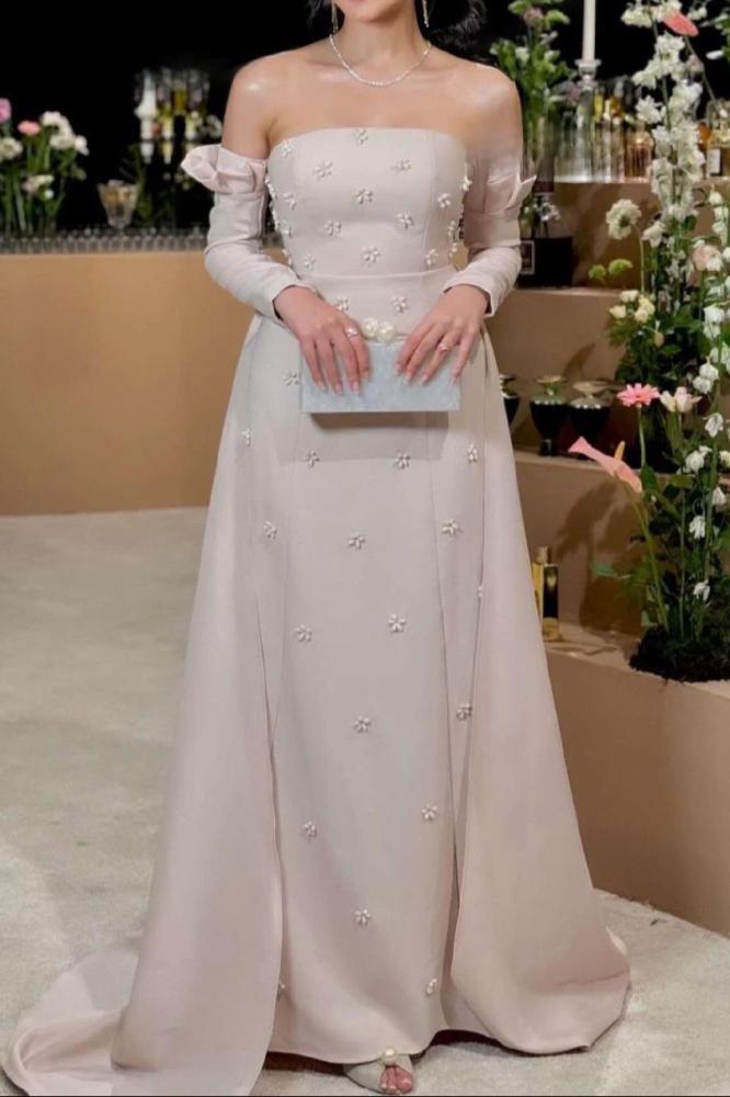 فستان سهره راقي باكمام