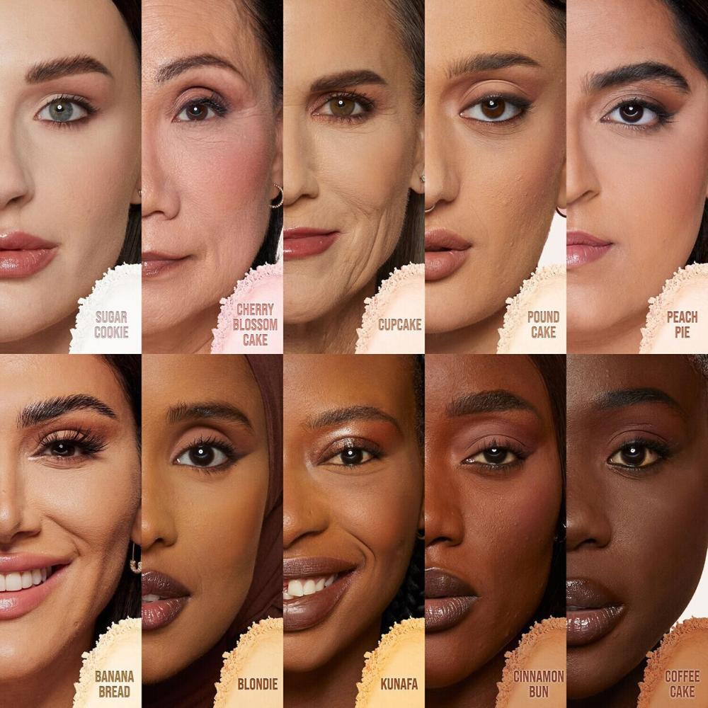 علبة بودرة هدى بيوتي إيزي بيك السائبة درجة باوند كيك Huda Beauty Easy