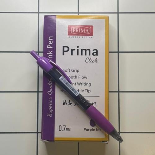 قلم حبر ( بنفسجي) من "بريما Prima"