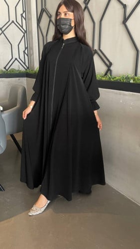 عبايه كلوش سحاب