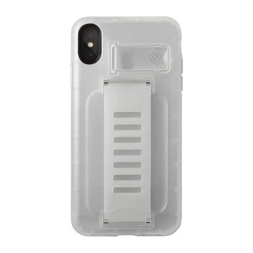 غطاء جريب تويو مع ستاند للايفون اكس او اكس اس - شفاف