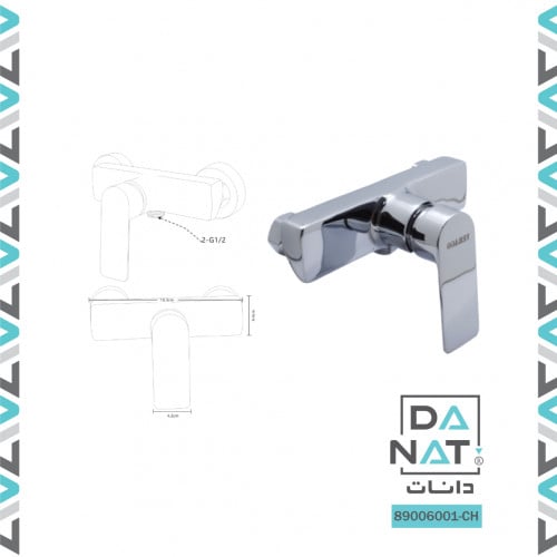 خلاط شطاف كروم CH-89006001 - Verago