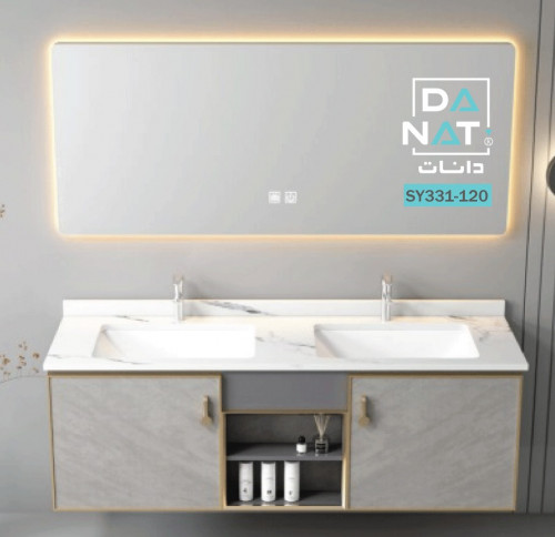 مغسلة حوضين 120سم - SY331-120