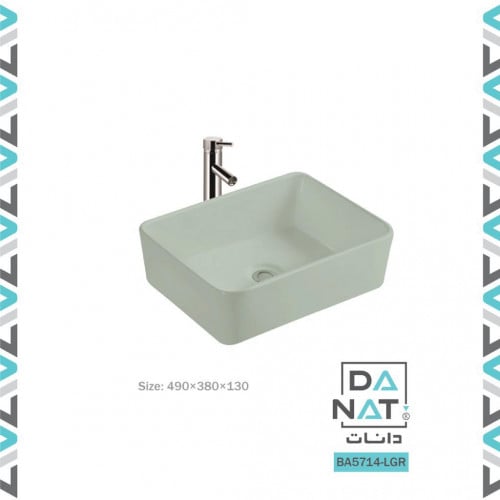 حوض مغسلة اخضر - BA5714-LGR