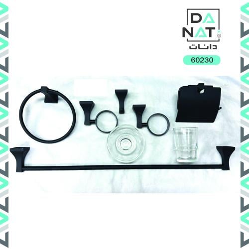 EE60230 طقم اكسسوار 6 قطع أسود