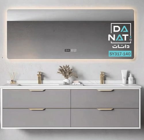 مغسلة حوضين PLYWOOD 140 سم - SY317-140