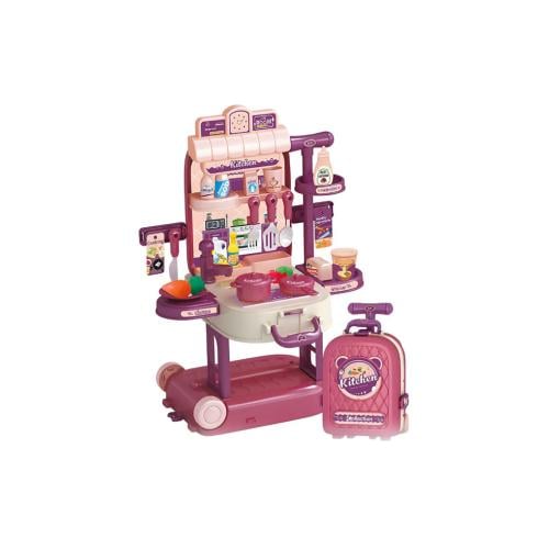 حقيبة لعب مطبخ 49 قطعة