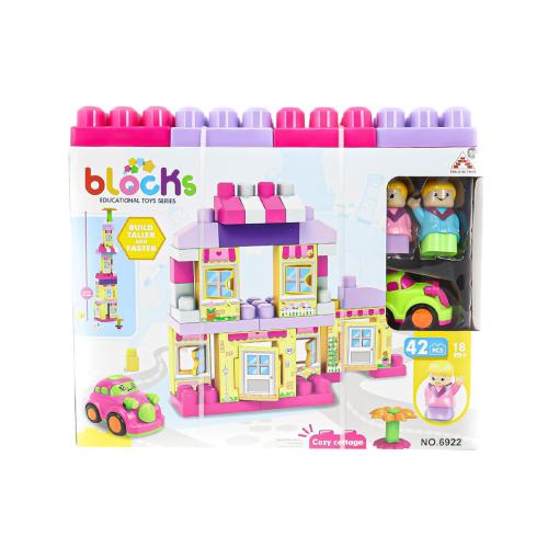 مكعبات بناتي42 قطعة