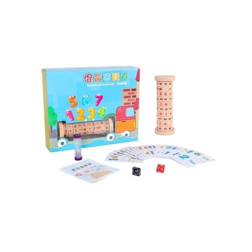 أسطوانه خشبية لتعليم الرياضيات