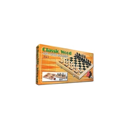 شطرنج صغير 3 في 1