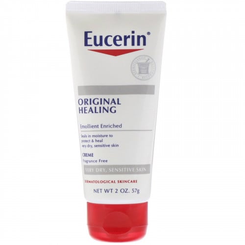 Eucerin، كريم للبشرة الجافة جدًا، والحساسة، خالي م...