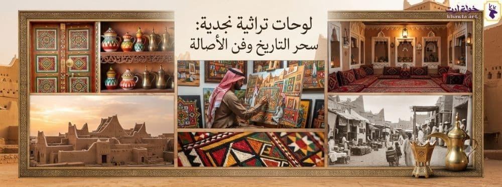 لوحات تراثية نجدية