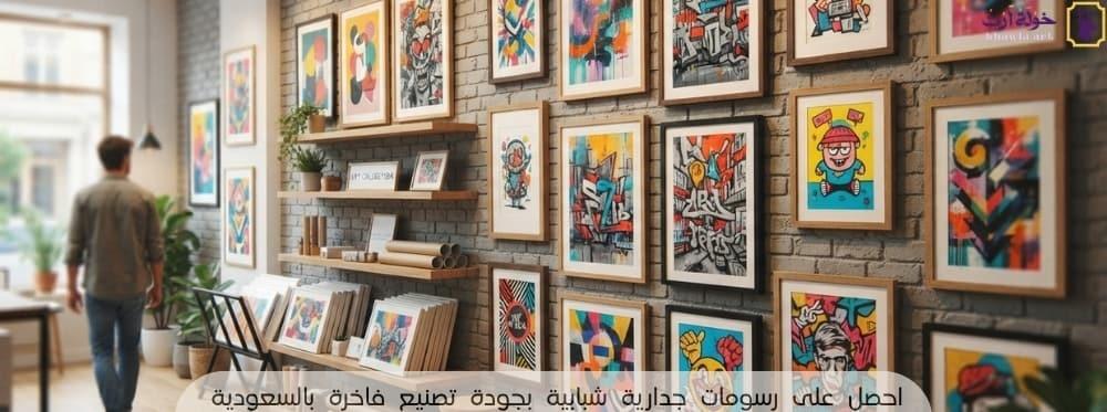 رسومات جدارية شبابية