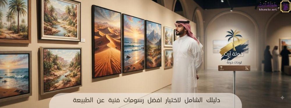 رسومات فنية عن الطبيعة
