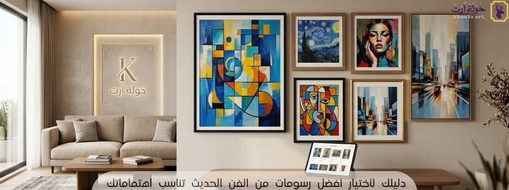 رسومات من الفن الحديث