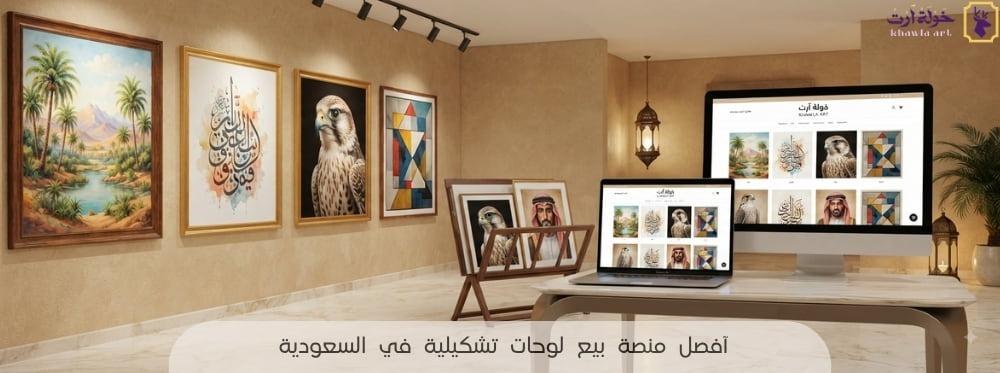 منصة بيع لوحات تشكيلية
