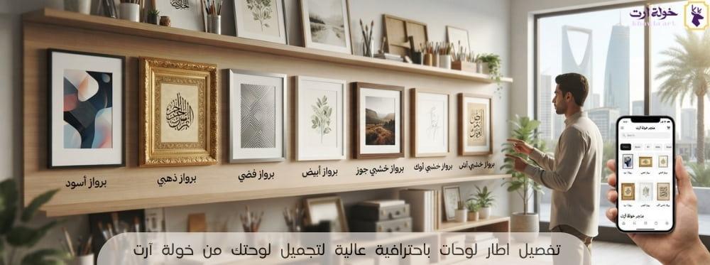 تفصيل اطار لوحات