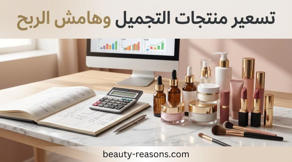 تسعير منتجات التجميل وحساب هامش الربح - بيوتي ريزون