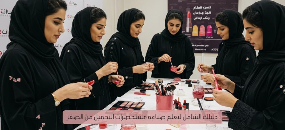 صناعة مستحضرات التجميل | دليلك للبدء وتحقيق النجاح