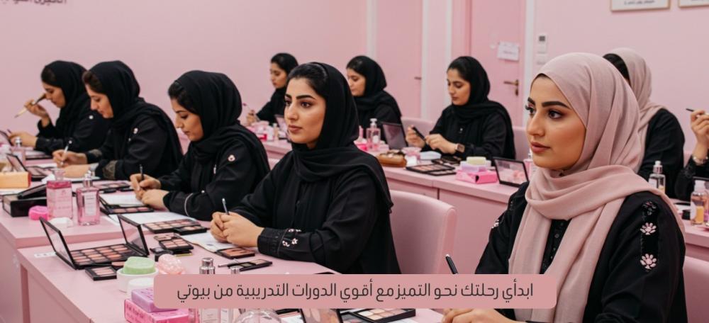 ابدأي رحلتك نحو التميز مع أقوى الدورات التدريبية من بيوتي