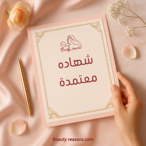 شهادة معتمدة للدورة