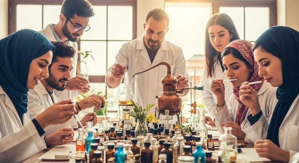 صناعة العطور - دورات تدريب - العناية والجمال - بيوتى ريزون