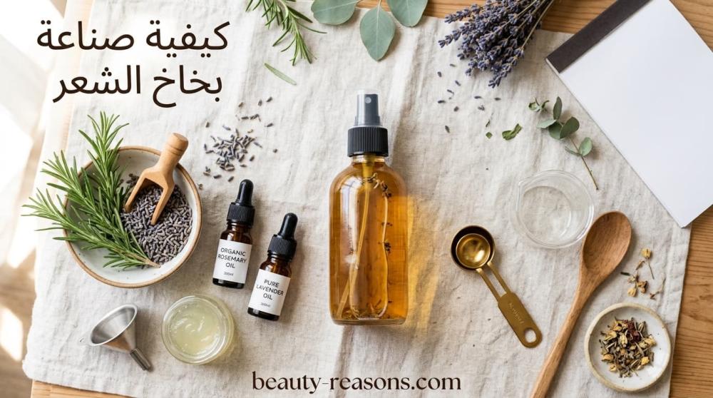 كيفية صناعة بخاخ الشعر | خطوات ومكونات احترافية
