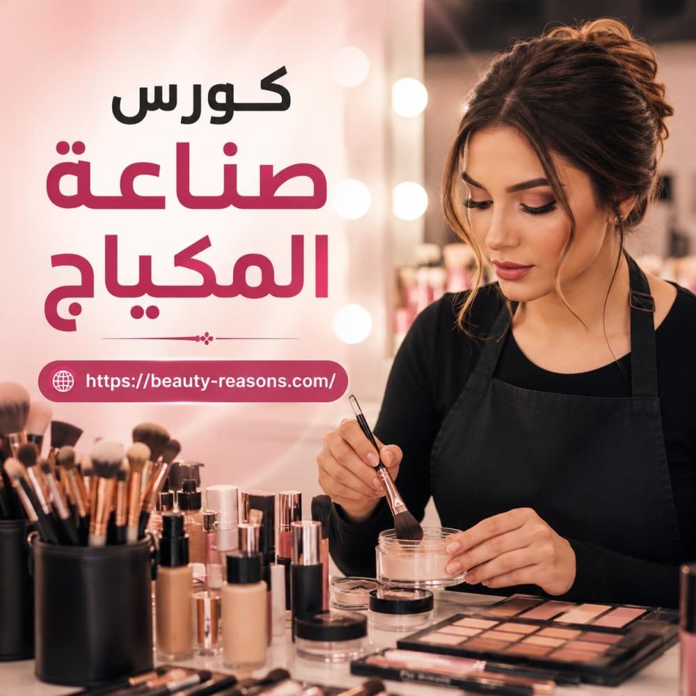 كورس صناعة المكياج خطوة احترافية لدخول عالم التجميل