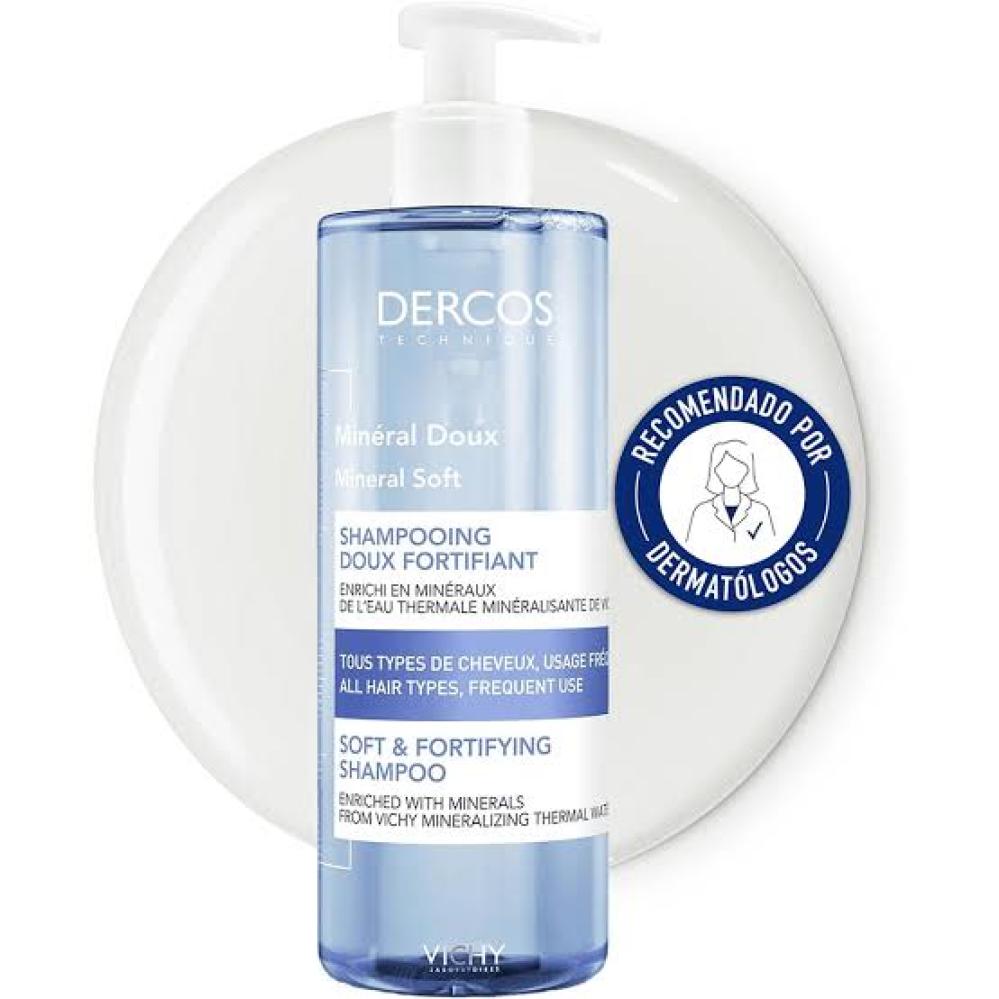 فيشى ديروكس مينرال سوفت شامبو لفروة الراس 400 مل