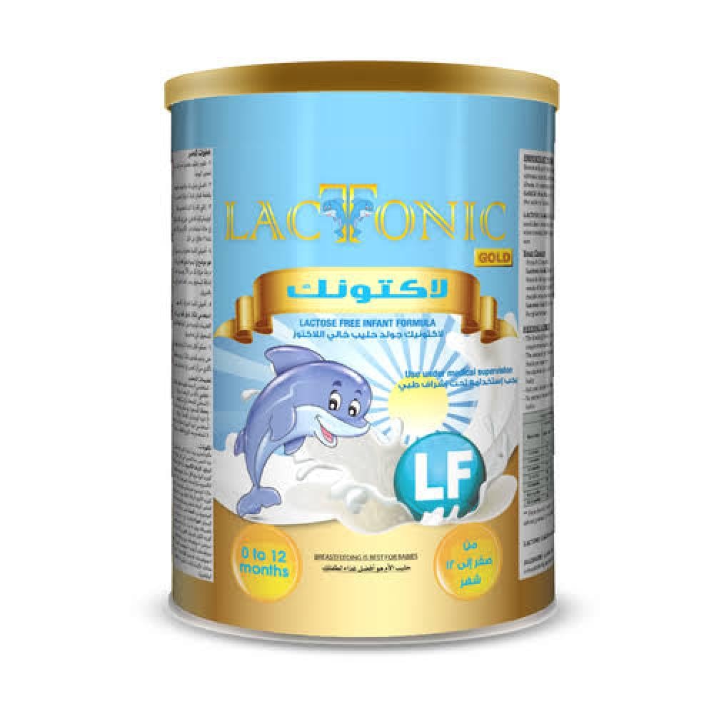 لاكتونك جولد حليب اطفال ال اف خالي من اللاكتوز 400 جرام