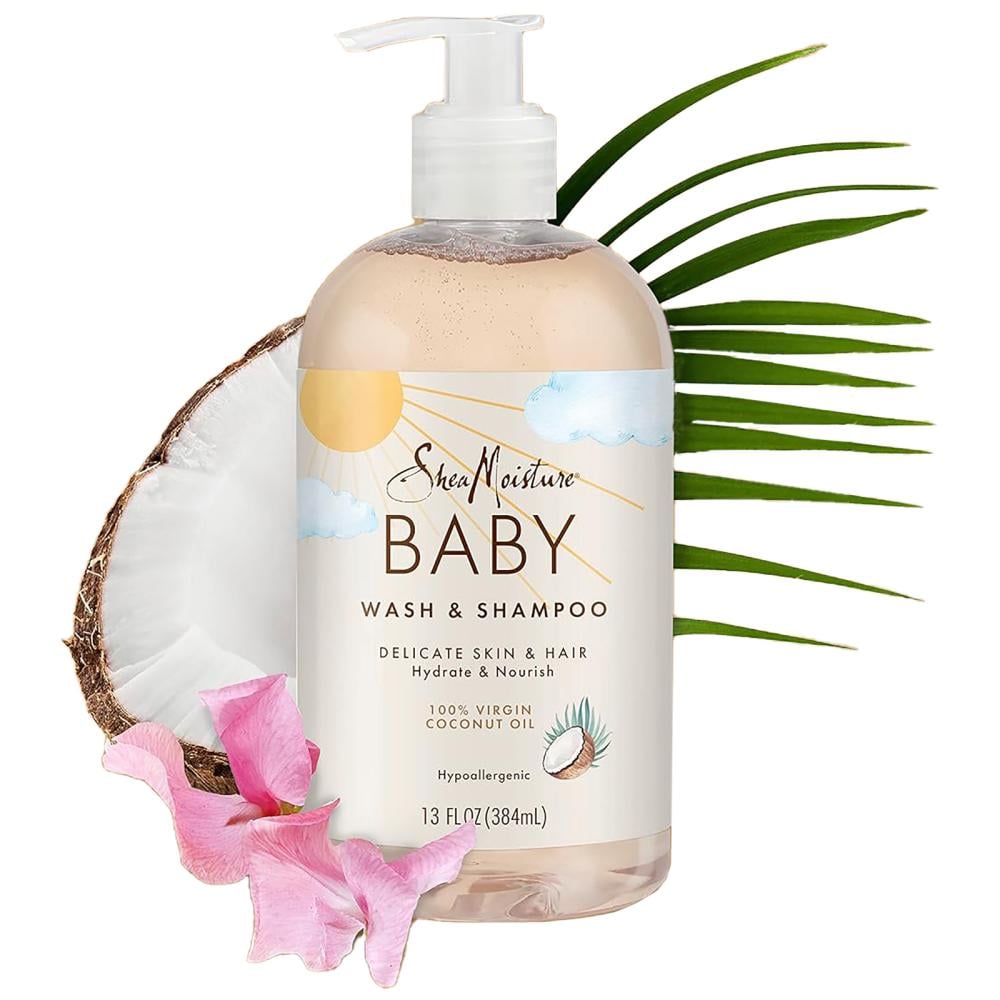 شيا موشير غسول وشامبو جوز الهند للاطفال 384 مل