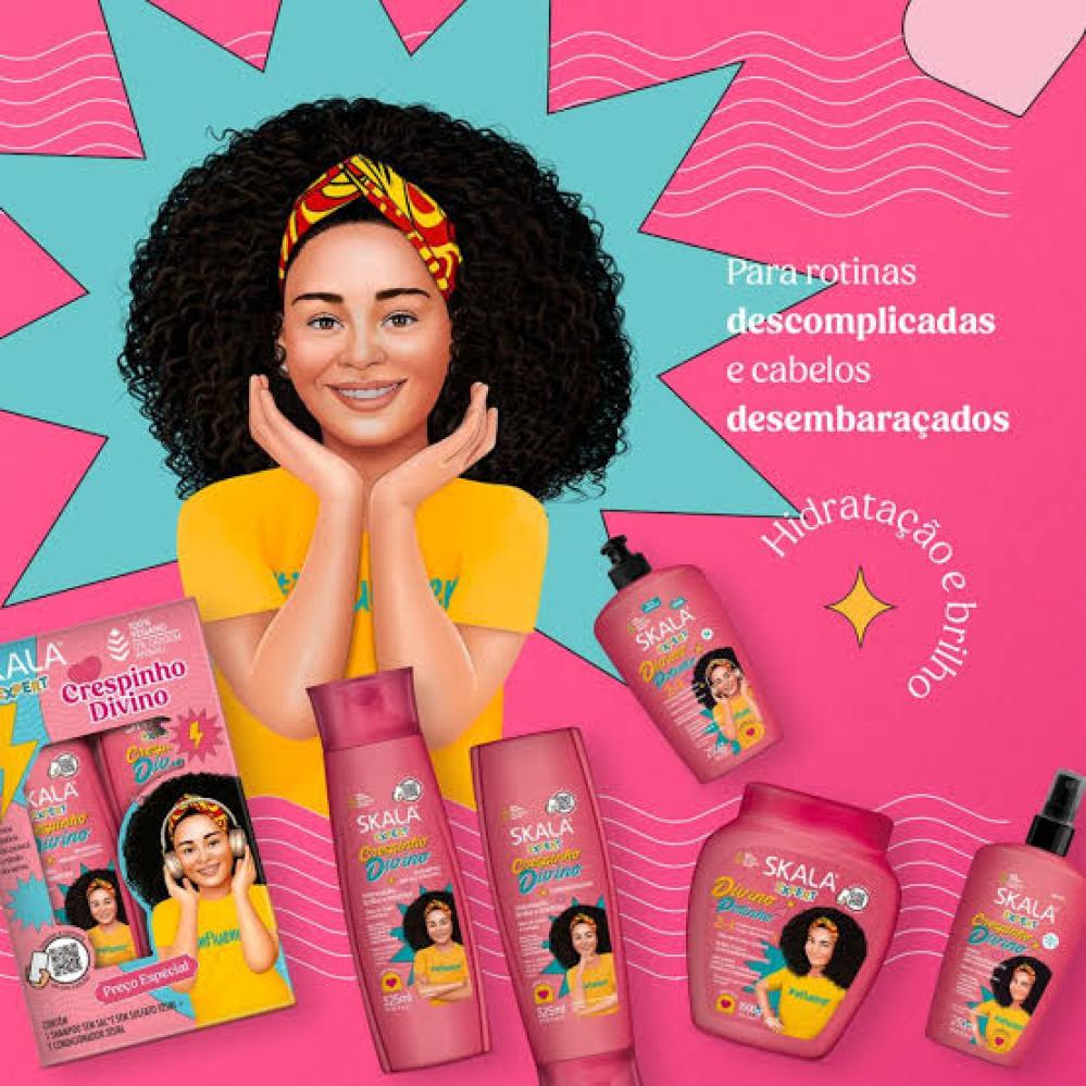 سكالا اكسبرت كريم بخاخ الشعر المجعد للاطفال كريسبينيو ديفانو 250 مل