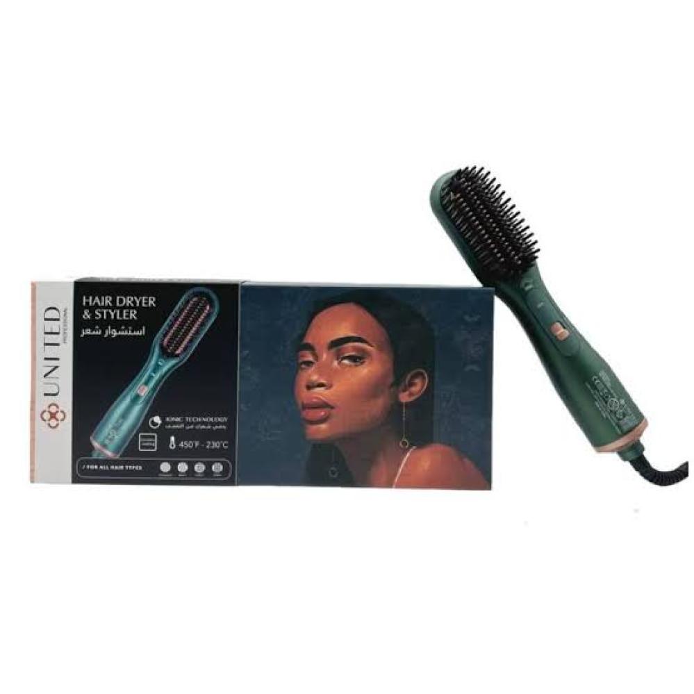 يونايتد بروفشنال فرشة استشوار الشعر UNK302