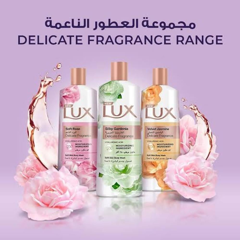 لوكس سائل استحمام الورد الناعم 700 مل