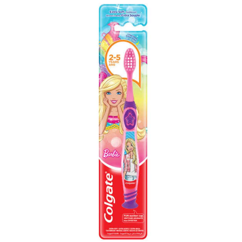 كولجيت فرشاة اسنان للاطفال باربي 2-5