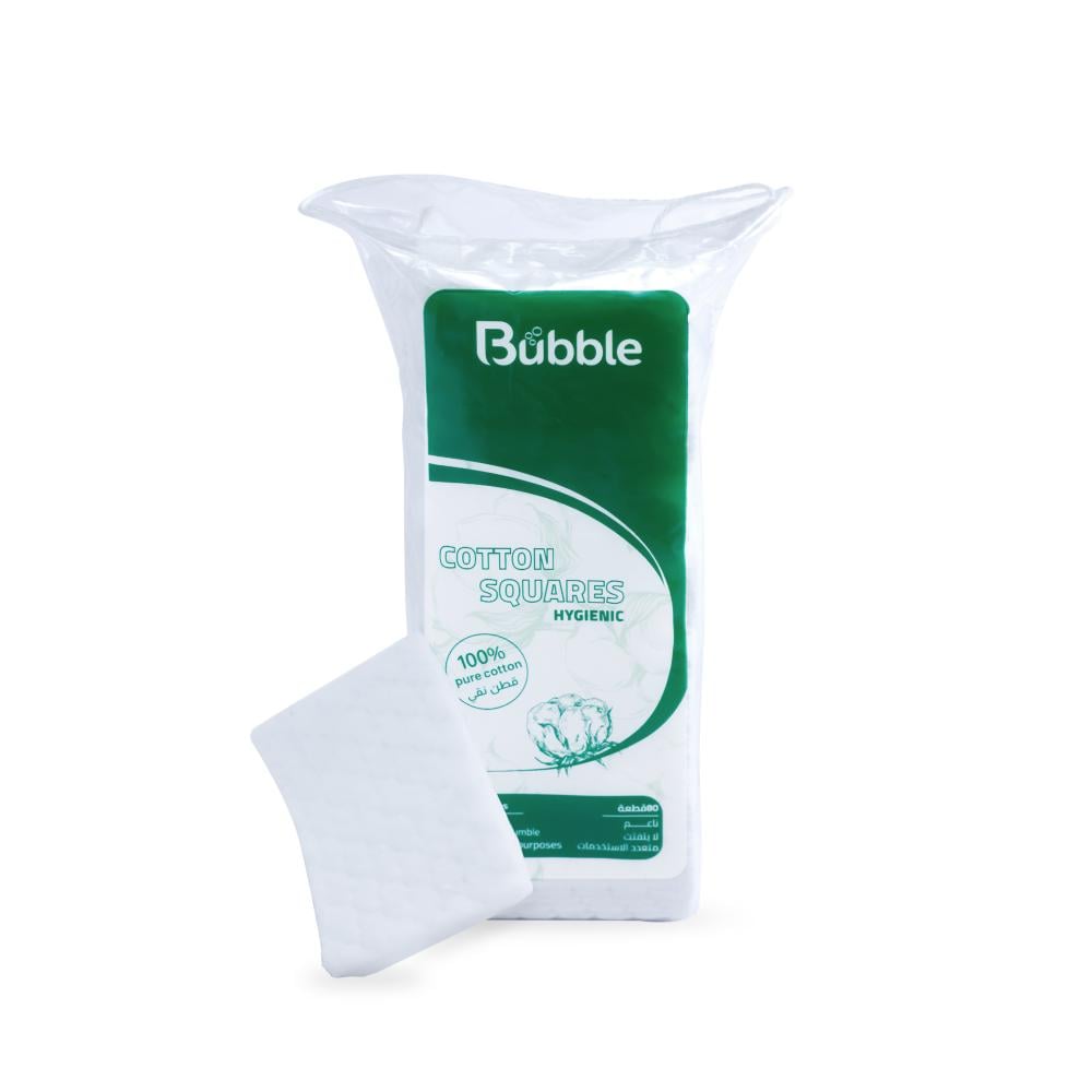 بابل قطن ازالة المكياج مربع 80 قطعه