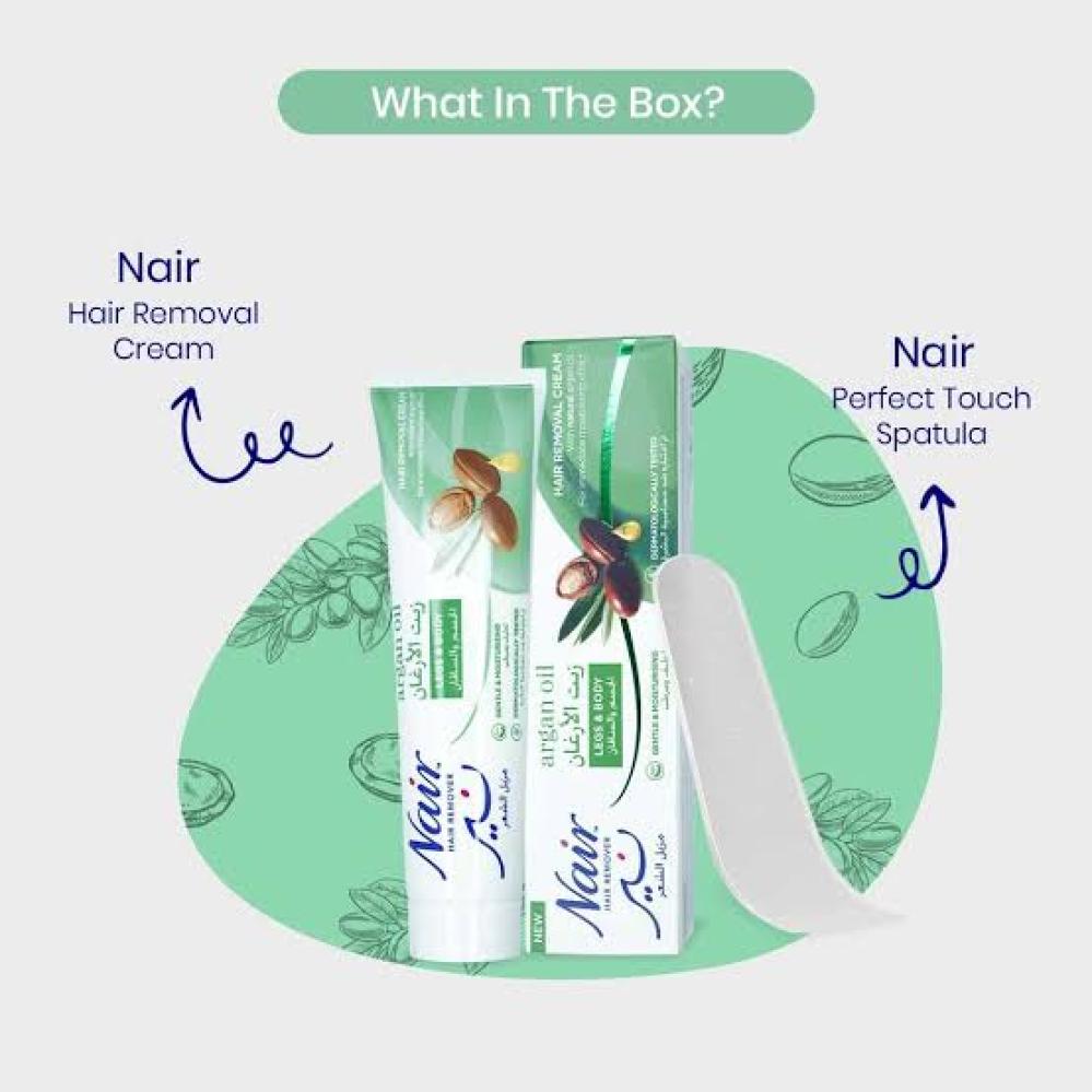 نير كريم ازالة الشعر بزيت الارغان 110 جم