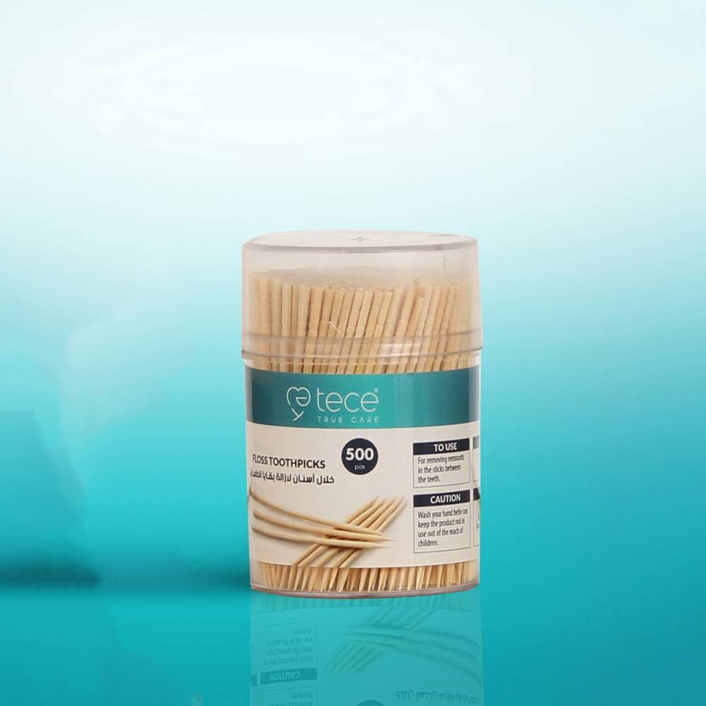 تيكا اعواد اسنان خشبية 500 عود