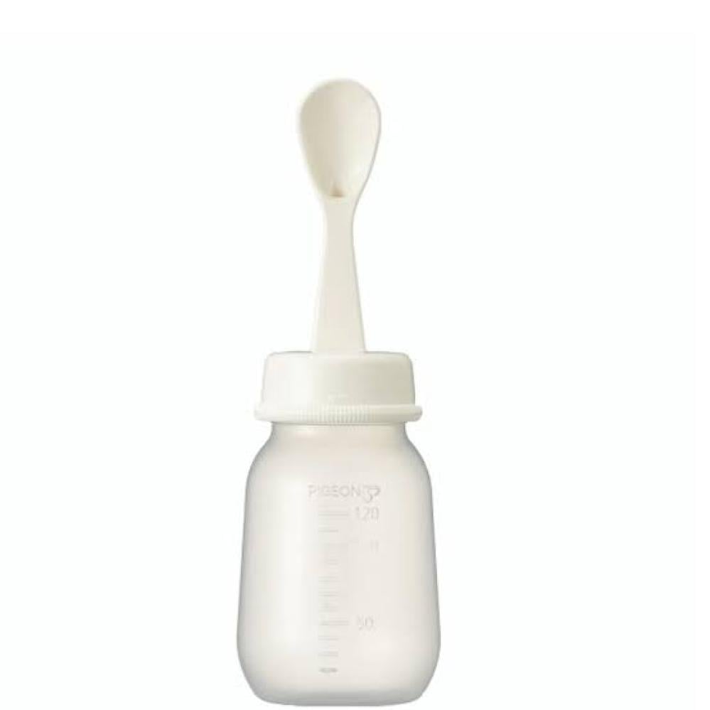 بيجون رضاعة بلاستيك طعام مع ملعقة 120 مل