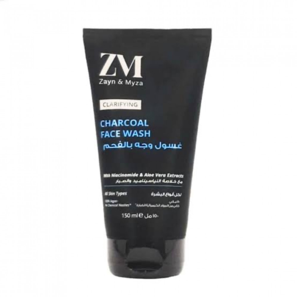 زين و ميزا  غسول الوجه بخلاصة الفحم 150 مل