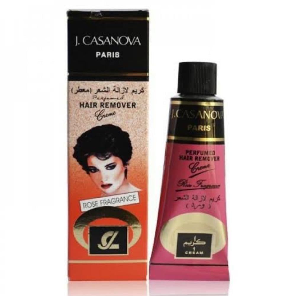 كازانوفا كريم لازالة الشعر بعطر الورد 60 ج