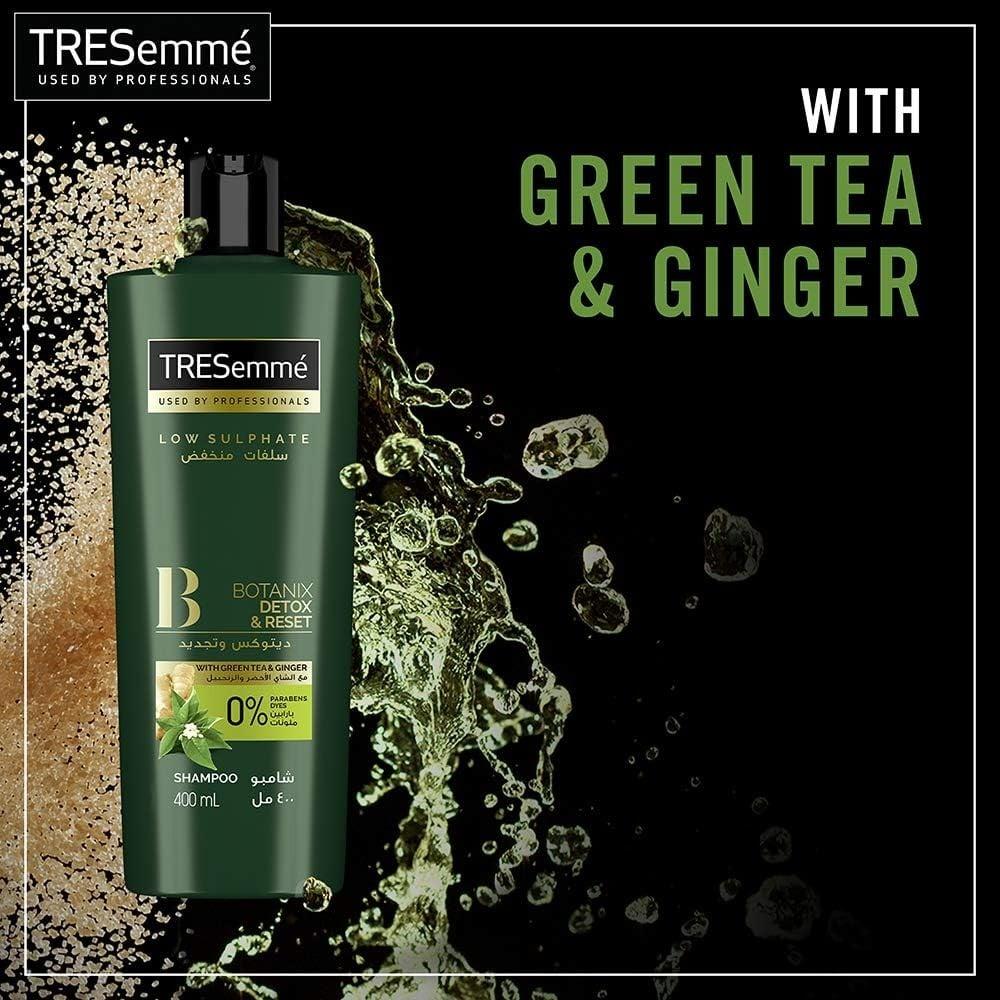 تريسمى شامبو ديتوكس وتجديد بالشاى الاخضر 400 مل