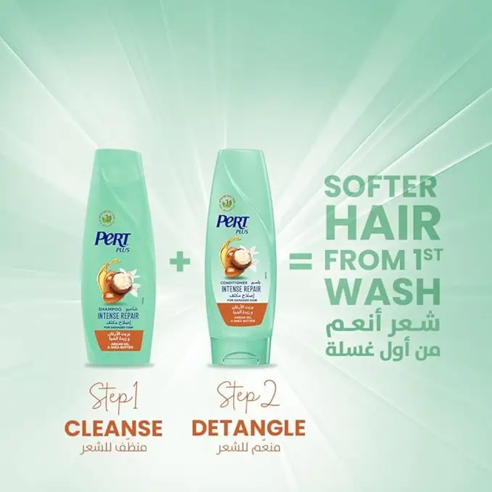 برت بلس شامبو بالزيوت المغذية للشعر الجاف 600 مل